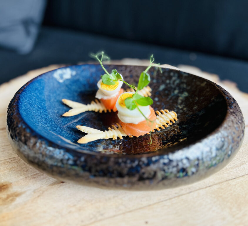 Salmon amuse