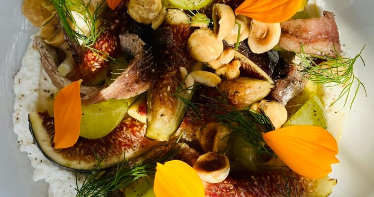 Ricotta, prunes & figs