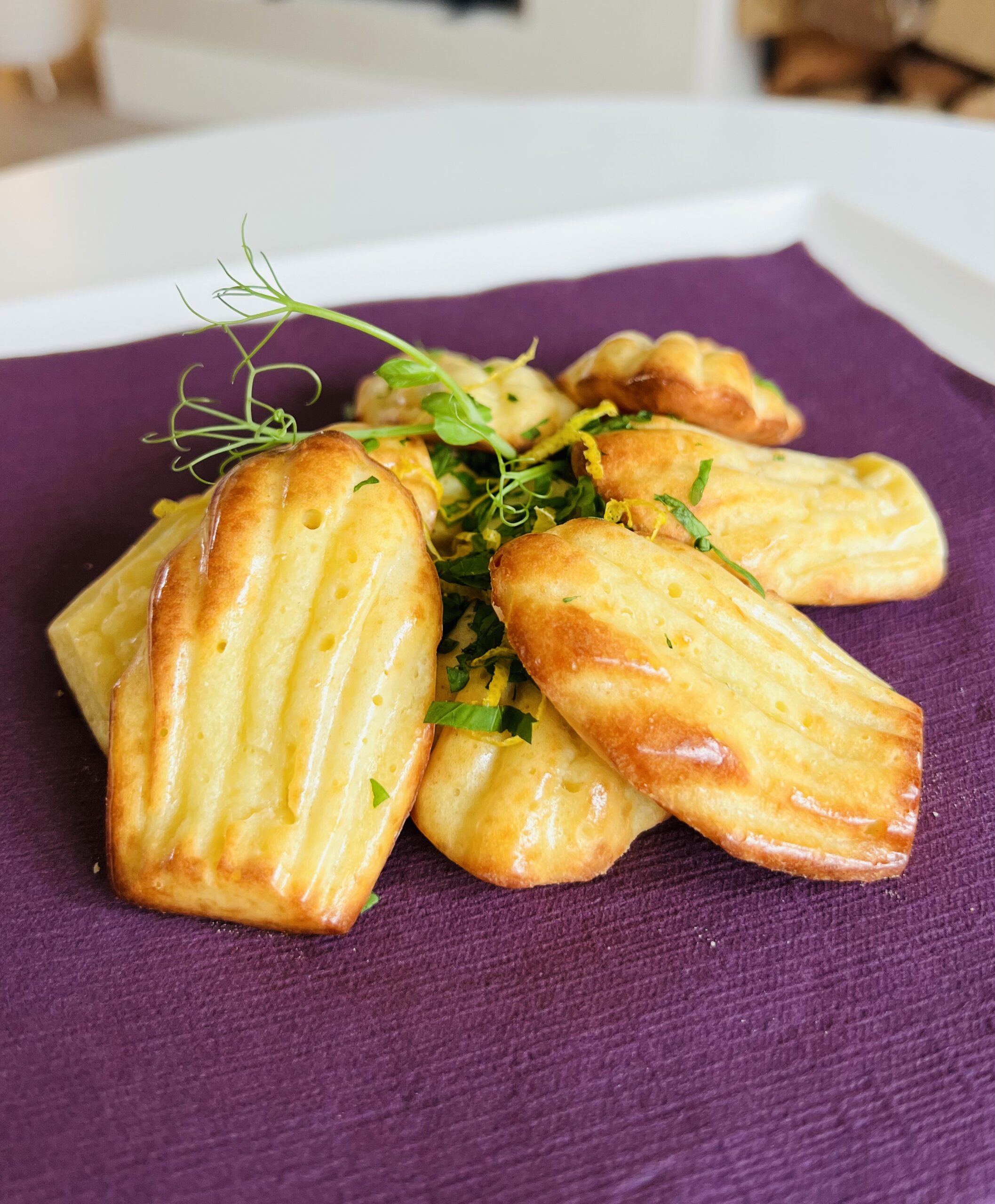 Savory Madeleines